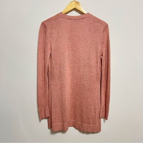 Stitches&Stripes Lillianna Speckled Pink Lightweight Cardigan NWT Small - Picture 4 of 7